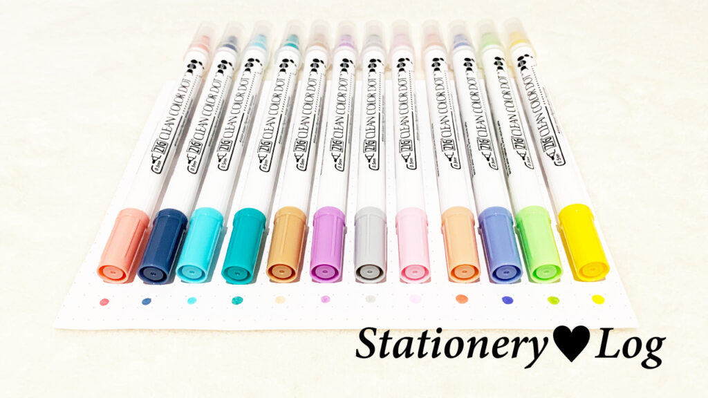 クリーンカラードット12色（縦）